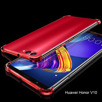 Air Bag Drop-proof Silicone Ultra Thin Transparent Back Cover Case For Huawei Honor 10/V10