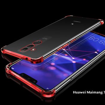 Air Bag Drop-proof Silicone Ultra Thin Transparent Back Cover Case For Huawei Maimang 7/Maimang 6