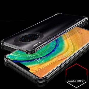 Air Bag Drop-proof Silicone Ultra Thin Transparent Back Cover Case For Huawei Mate 30 Pro/Mate 30