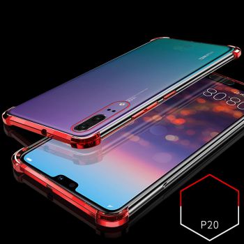Air Bag Drop-proof Silicone Ultra Thin Transparent Back Cover Case For Huawei P20 Pro/P20
