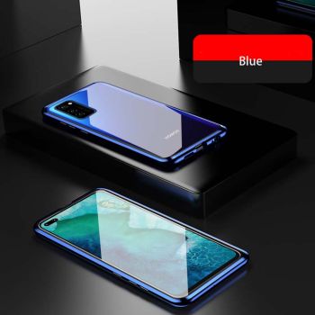 Double Sided Toughened Glass Magnetic Adsorption Metal Frame Back Cover For Huawei Honor V30 Pro/V30