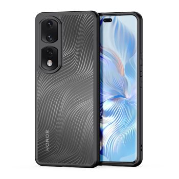 Flowing Lines Frosted Feel PC Backplane Soft TPU Edge Protective Case For Honor 90 Pro
