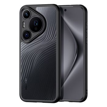 Flowing Lines Frosted Feel PC Backplane Soft TPU Edge Protective Case For HUAWEI Pura 70 Pro / Pro Plus