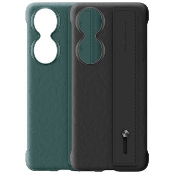 Honor 90 Wrist Strap Leather Cover Case