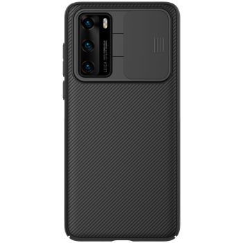 NILLKIN CamShield Classic Texture PC Back Cover Case For HUAWEI P40
