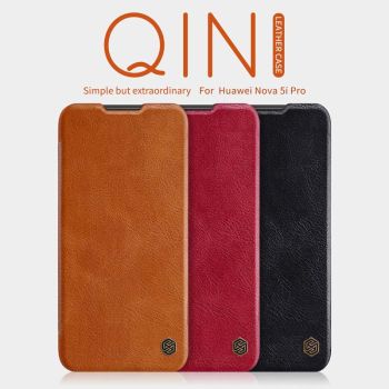 NILLKIN Classic Qin Series Flip Leather Protective Case For HUAWEI Nova 5i Pro