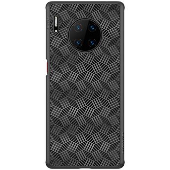 NILLKIN Synthetic Fiber PC Shell TPU Frame Plaid Case For HUAWEI Mate 30 Pro