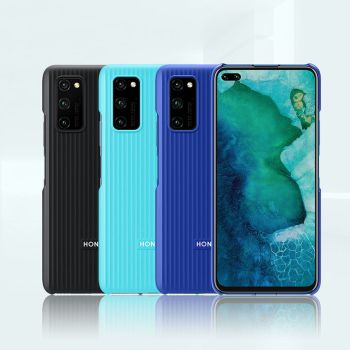Original HUAWEI Honor V30 Pro Vertical Stripes PC Protective Back Cover Case