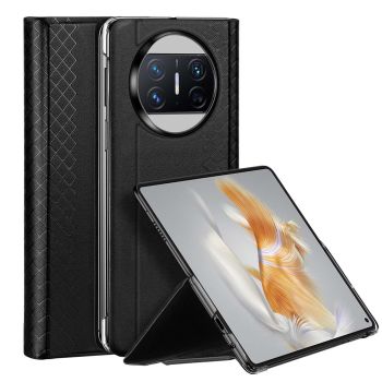 Premium PU Leather Magnetic Closure Flip Protective Case For HUAWEI Mate X3