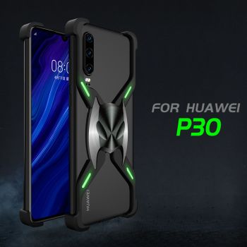 R-Just Frameless Magnetic Adsorption Aluminum Alloy Metal Case For HUAWEI P30/P30 Pro