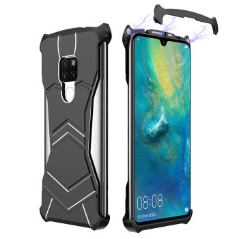 R-Just Magnetic Panther Metal Back Cover Case For Huawei Mate 20