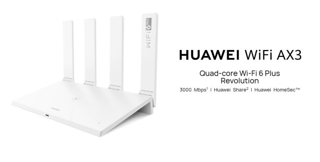 Wi-Fi 6+ Router, HUAWEI WIFI AX3 Officially Released