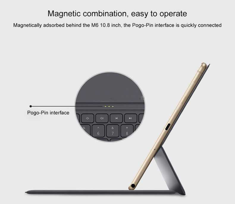 Original HUAWEI MediaPad M6 (10.8) Smart Magnetic Keyboard