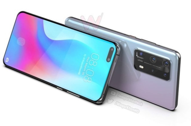 Rear 5 Cameras With 10 X Optical Zoom  - HUAWEI P40 Pro Leaked