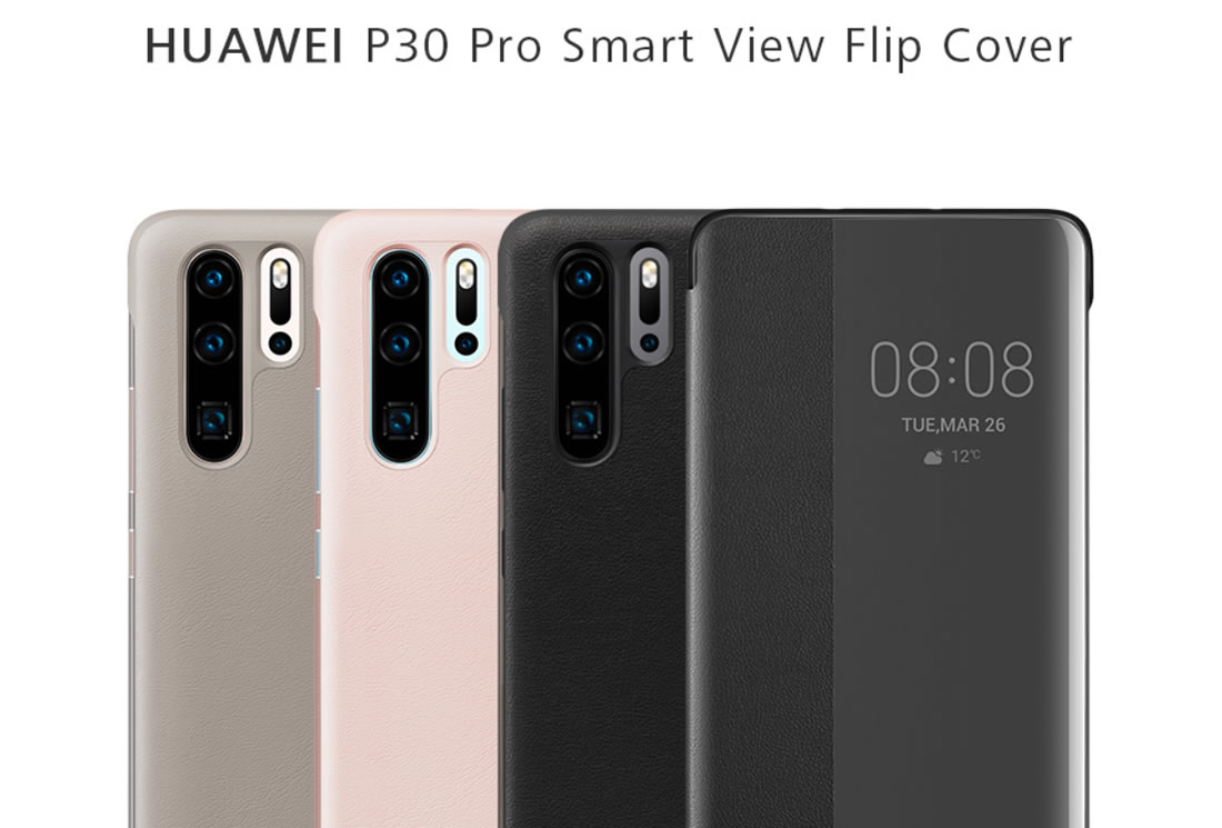 Original HUAWEI P30 Pro Smart View Flip Cover