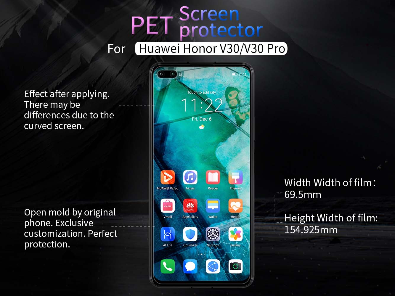 HUAWEI Honor V30 screen protector