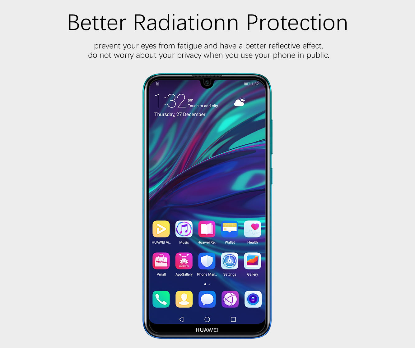 Huawei Enjoy 9 screen protector