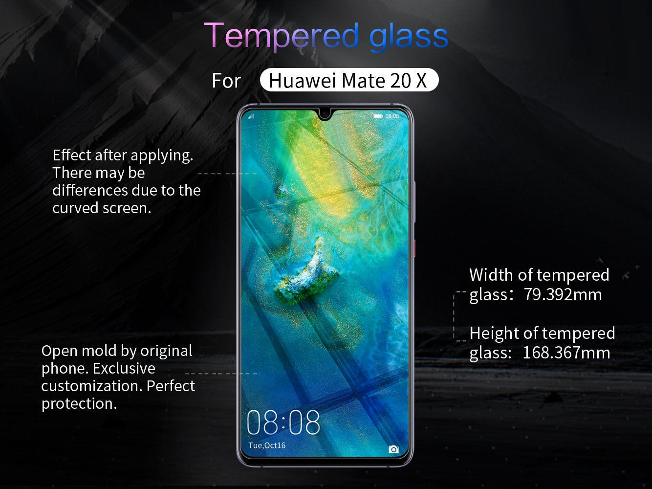 Huawei Mate 20 X screen protector
