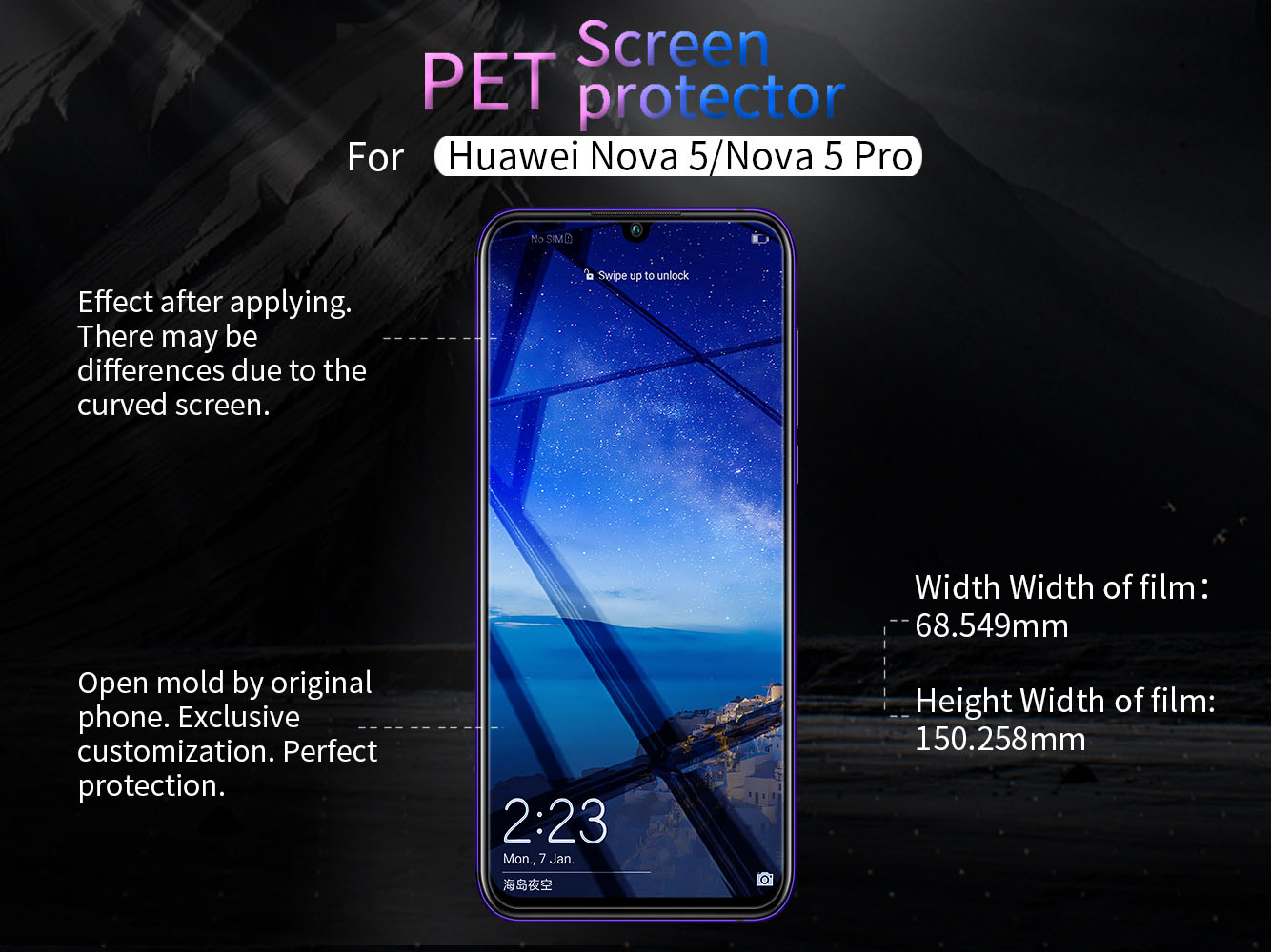 HUAWEI Nova 5 Pro screen protector